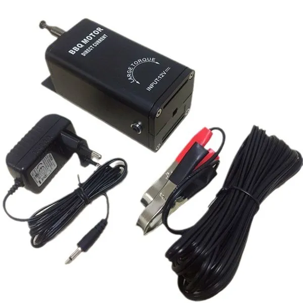 Elektromos motoros BBQ klipszalaggal