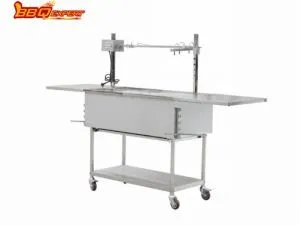Többfunkciós Heavy Duty Rotisserie BBQ Grill kültéri vagy beltéri rozsdamentes acél grill forgónyárssal