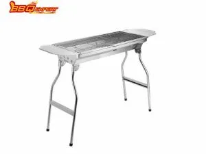 BBQEXPERT nagy rozsdamentes acél faszén grillsütő hordozható BBQ lányok eladók