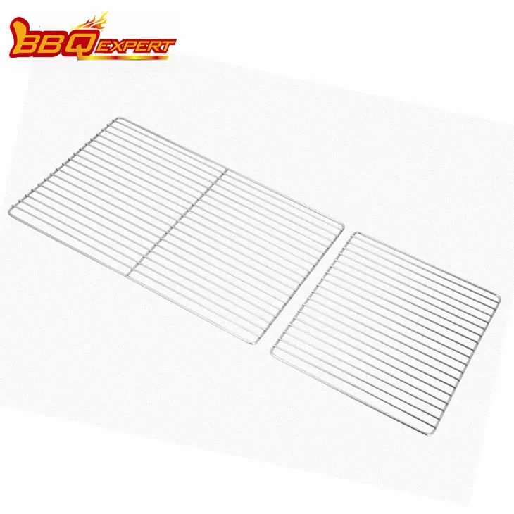Vastag anya-fia szerkezetű rozsdamentes acél grillsütők